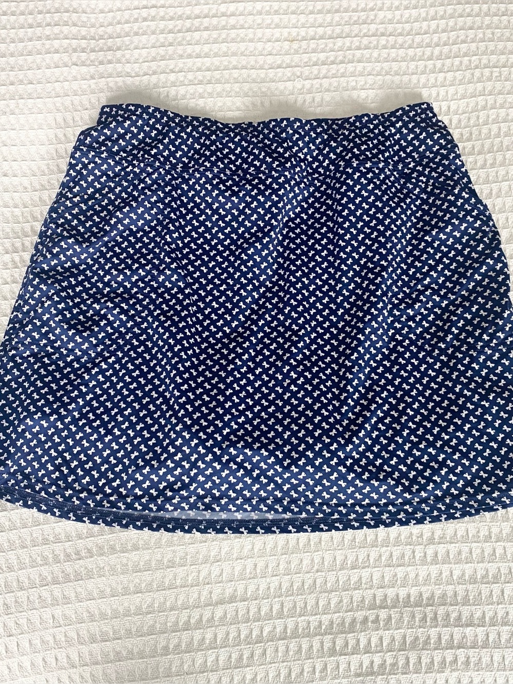 Jofit Navy and White printed active skirt tennis golf size large